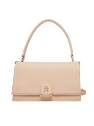 Tommy Hilfiger Torebka Th Monogram Pebble Grain Crossbody Bag AW0AW17216 Różowy. Czerwone torebki klasyczne Tommy Hilfiger, bez wzorów, ze skóry, bez dodatków. Za 649.99 zł.