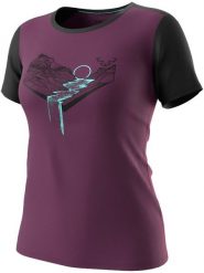 DYNAFIT Koszulka funkcyjna "TRANSALPER LIGHT" w kolorze fioletowo-czarnym rozmiar: L. Czarne t-shirty sportowe Dynafit, l, bez wzorów, z materiału, bez ramiączek, outdoorowe. Za 123.53 zł.