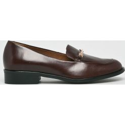 Solo Femme - Mokasyny. Szare mokasyny Solo Femme, z materiału. W wyprzedaży za 299.90 zł.