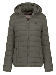 Geographical Norway Kurtka pikowana w kolorze khaki rozmiar: L. Brązowe kurtki Geographical Norway, l, bez wzorów, bez kaptura. Za 215.98 zł.