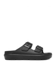 Roxy Klapki CEOWB-835120 Czarny. Czarne klapki Roxy, bez wzorów, z syntetyku, bez obcasa, bez zapięcia. Za 99.99 zł.