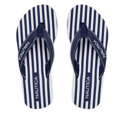 Japonki Nautica. Niebieskie japonki Nautica, bez wzorów. Za 69.99 zł.