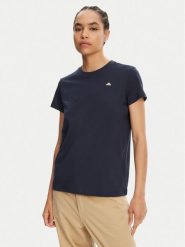 Robe di Kappa T-Shirt Katie 62115RW Granatowy Regular Fit. Niebieskie t-shirty Robe di Kappa, m, bez wzorów, z bawełny, bez kołnierzyka, bez ramiączek. Za 79.99 zł.