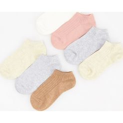 Skarpetki stopki 7 pack - Kremowy. Skarpetki marki Reserved. Za 39.99 zł.
