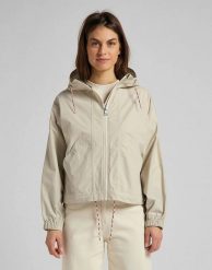 DAMSKA KURTKA PRZEJŚCIOWA LEE FISHERMAN JACKET SHARK BONE L57LSYOZ. Białe kurtki Lee, l, bez wzorów, bez kaptura. Za 239.99 zł.