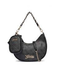 Guess Torebka J6YZ02 W2507 Czarny. Czarne torebki klasyczne Guess, z aplikacjami, ze skóry, bez dodatków. Za 294.99 zł.