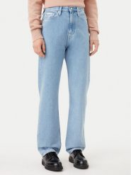 Calvin Klein Jeans Jeansy J20J224997 Niebieski Straight Fit. Niebieskie jeansy Calvin Klein Jeans, bez wzorów, z bawełny. Za 289.99 zł.
