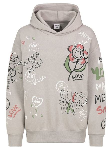 Sublevel Bluza w kolorze jasnoszarym rozmiar: S. Szare bluzy Sublevel, s, bez wzorów, bez ramiączek, z kapturem. Za 187.96 zł.