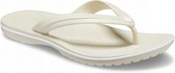 Japonki Dla Dorosłych Crocs Crocband Flip. Brązowe japonki Crocs, bez wzorów, z materiału. Za 169.99 zł.