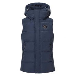 Damska kurtka jeździecka bez rękawów Imperial Riding Beau. Niebieskie kurtki IMPERIAL RIDING, na zimę, xl, z aplikacjami, z polaru, eleganckie, z kapturem. Za 376.50 zł.