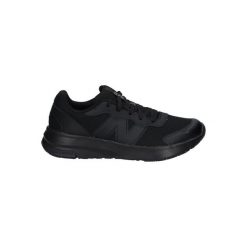 Buty na co dzień Juniorki New Balance Sportowe Sneakersy. Czarne buty sportowe lifestyle New Balance, bez wzorów, bez zapięcia, na jogę i pilates. Za 229.00 zł.