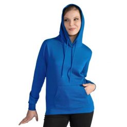 Damska Gładka Bluza Sportowa Przez Głowę Kaptur. Zielone bluzy z kapturem SG, s, bez wzorów, bez kaptura. Za 115.99 zł.