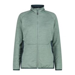 Damski polar CMP. Zielone bluzy z polaru CMP, na zimę, bez wzorów, z polaru, narciarskie. Za 323.50 zł.