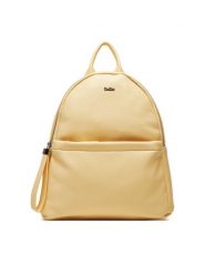 DeeZee Plecak MDP-S-002-04 Żółty. Żółte plecaki DeeZee, bez wzorów, ze skóry, bez dodatków. Za 119.99 zł.