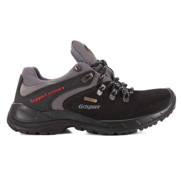 Buty trekkingowe damskie Grisport 11106N191G Gri-Tex. Czarne buty trekkingowe Grisport, bez wzorów, bez zapięcia. Za 229.00 zł.