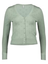 ONLY Kardigan w kolorze miętowym rozmiar: S. Zielone swetry ONLY, s, bez wzorów, bez ramiączek. Za 84.21 zł.