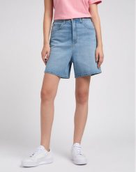 DAMSKIE SZORTY LEE STELLA SHORT MID TEMPO 112351161. Szorty Lee, bez wzorów. Za 159.99 zł.