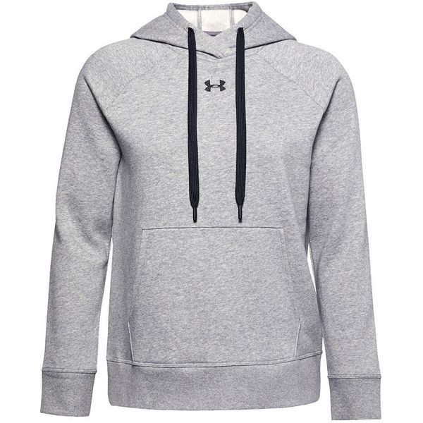 Bluza damska Under Armour Rival Fleece HB Hoodie. Szare bluzy Under Armour, m, bez wzorów, sportowe, bez ramiączek, bez kaptura. Za 209.00 zł.