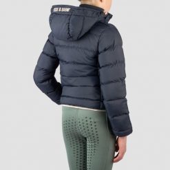 Kurtka jeździecka z kapturem dla kobiet Red Horse Myo. Brązowe kurtki RED HORSE, s, bez wzorów, z materiału, eleganckie, z kapturem. Za 260.00 zł.