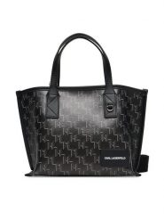 KARL LAGERFELD Torebka A1W30184 Czarny. Czarne torebki klasyczne KARL LAGERFELD, bez wzorów, ze skóry, bez dodatków. Za 599.99 zł.