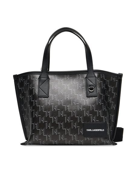 KARL LAGERFELD Torebka A1W30184 Czarny. Czarne torebki klasyczne KARL LAGERFELD, bez wzorów, ze skóry, bez dodatków. Za 539.99 zł.