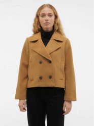 Vero Moda Kurtka przejściowa Vincemia 10300488 Brązowy Regular Fit. Brązowe kurtki Vero Moda, m, bez wzorów, z syntetyku, bez kaptura. Za 159.99 zł.