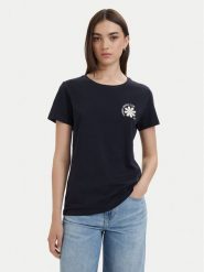 BOSS T-Shirt C_Elove_5 50566827 Granatowy Slim Fit. Niebieskie t-shirty Boss, s, bez wzorów, z bawełny, bez kołnierzyka, bez ramiączek. Za 214.99 zł.