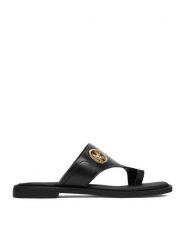 Beverly Hills Polo Club Klapki EO-WI16-ALYSHA-06 Czarny. Czarne klapki Beverly Hills Polo Club, bez wzorów, ze skóry, bez obcasa, bez zapięcia. Za 279.99 zł.