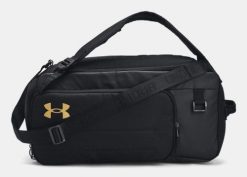 Under Armour UA Contain Duo S sportowa torba 40 l Poliester Czarny. Czarne torby sportowe Under Armour, bez wzorów, z poliesteru. Za 302.99 zł.