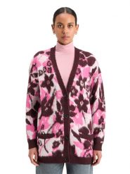 Scotch & Soda Kardigan w kolorze bordowo-jasnoróżowym rozmiar: XS. Czerwone swetry Scotch & Soda, xs, bez wzorów, z wełny, bez ramiączek. Za 239.40 zł.