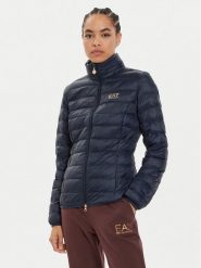 EA7 Emporio Armani Kurtka puchowa 6DTB28 TNGPZ 0562 Granatowy Regular Fit. Niebieskie kurtki EA7 Emporio Armani, m, bez wzorów, z puchu, bez kaptura. Za 369.99 zł.