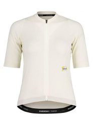 Maloja Koszulka kolarska "RigiM." w kolorze kremowym rozmiar: XL. Brązowe t-shirty sportowe Maloja, xl, bez wzorów, z materiału, bez ramiączek, rowerowe. Za 227.31 zł.