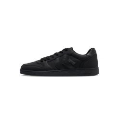 Buty halowe Hummel Perfekt SN. Czarne buty sportowe lifestyle Hummel, bez wzorów, sportowe, bez zapięcia. Za 236.50 zł.