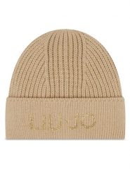 Liu Jo Czapka 2F3059 M0300 Beżowy. Brązowe czapki zimowe Liu Jo, bez wzorów, z materiału. Za 489.99 zł.