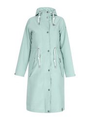 Schmuddelwedda Płaszcz przeciwdeszczowy w kolorze miętowym rozmiar: XXL. Niebieskie kurtki przeciwdeszczowe Schmuddelwedda, xxl, bez wzorów, bez kaptura, outdoorowe. Za 652.99 zł.