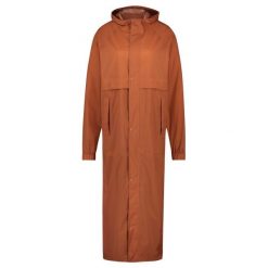 Packable Parka Rain Jacket. Brązowe płaszcze AGU, s, bez wzorów, z materiału, sportowe, bez kaptura. W wyprzedaży za 942.25 zł.