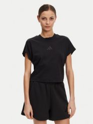 Adidas T-Shirt ALL SZN JJ1235 Czarny Regular Fit. Czarne t-shirty adidas, s, bez wzorów, z bawełny, bez kołnierzyka, bez ramiączek. Za 89.99 zł.