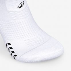 Skarpety piłkarskie podwyższone Kipsta Viralto II MiD antypoślizgowe. Białe skarpetki KIPSTA, bez wzorów, z dzianiny. Za 39.99 zł.