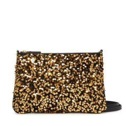 Torebka Coccinelle. Żółte kopertówki Coccinelle, bez wzorów, wizytowe, bez dodatków. Za 339.99 zł.