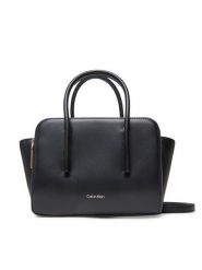 Calvin Klein Torebka Carryall Micro Leather Tote LV04F3057G Czarny. Czarne torebki klasyczne Calvin Klein, bez wzorów, ze skóry, bez dodatków. Za 809.99 zł.