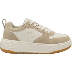 Buty Champion RD18 Lite Low Cut S11724 WW005 beżowy. Brązowe buty treningowe bez wzorów, z gumy, bez zapięcia. W wyprzedaży za 312.54 zł.