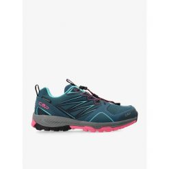 Buty trailowe damskie CMP Atik WP. Niebieskie buty trekkingowe CMP, bez zapięcia. Za 369.50 zł.