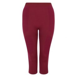 Legginsy Damskie In The Zone II Panel 3/4. Fioletowe legginsy Dare 2b, bez wzorów, sportowe. Za 48.99 zł.