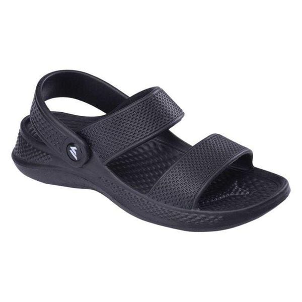 Sandały Damskie Sand. Czerwone sandały MARTES ESSENTIALS, bez wzorów, z materiału, z otwartym noskiem, bez obcasa, na obcasie, bez zapięcia. Za 39.34 zł.