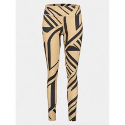 Legginsy damskie Luhta Iskoinen. Brązowe legginsy Luhta, bez wzorów. Za 299.00 zł.
