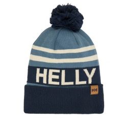 Czapka Helly Hansen. Niebieskie czapki zimowe Helly Hansen, bez wzorów. Za 159.99 zł.