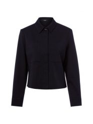 Someday Damska bluzka koszulowa z zawartością wełny - Zwoli Kobiety niebieski jednolity, 36. Niebieskie bluzki someday., bez wzorów, z wełny, eleganckie, bez kołnierzyka, bez ramiączek. Za 399.95 zł.