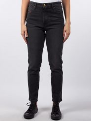 Diesel Clothes Dżinsy "Babhila" - Slim fit - w kolorze antracytowym rozmiar: W24/L32. Czarne jeansy Diesel Clothes, l, z aplikacjami, klasyczne, z podwyższonym stanem. Za 101.47 zł.