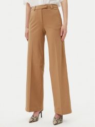 Silvian Heach Spodnie materiałowe Liovica GPP25421PA Beżowy Wide Leg. Brązowe spodnie materiałowe Silvian Heach, bez wzorów, z bawełny. Za 309.99 zł.