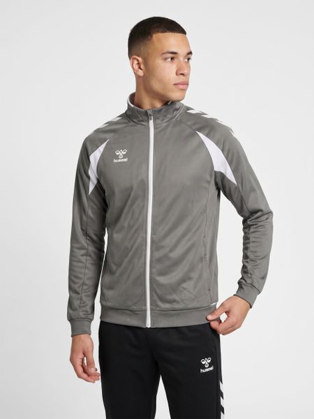 Kurtka z dresu Hummel Core 2.0. Białe kurtki Hummel, xl, bez wzorów, z dresówki, klasyczne, bez kaptura. Za 213.95 zł.